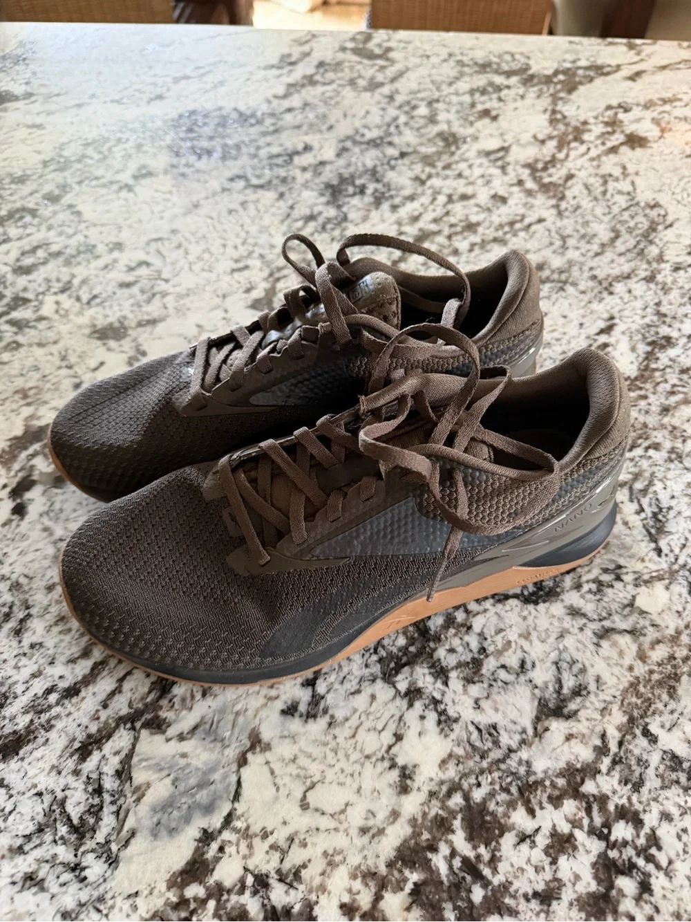 Men's Brown Reebok Nano x3 like new Trainers